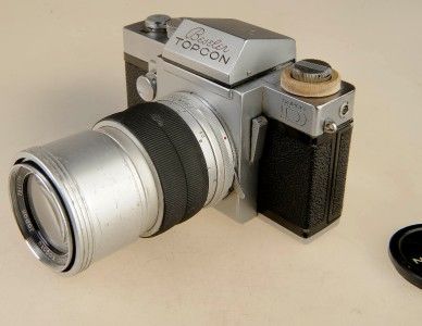 BESELER D TOPCON ESTUPENDA 35MM SLR CON LA LENTE F3.5 de R.E AUTO 