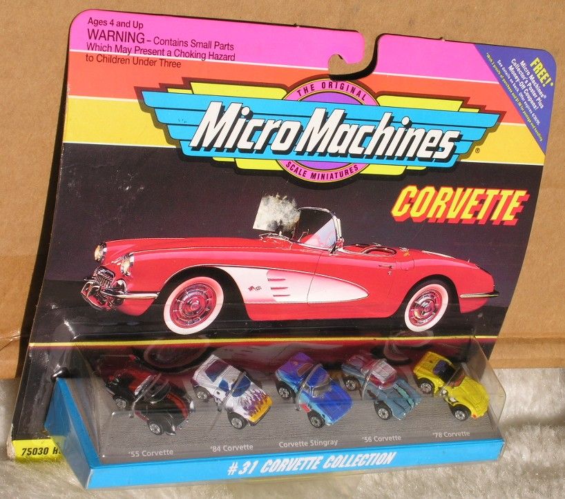 1993 GALOOB MICRO MACHINES #31 CORVETTE COLLECTION NIP  