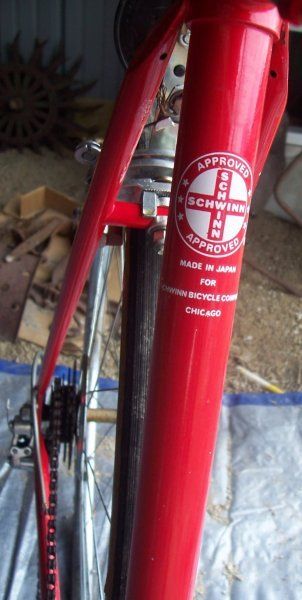 Vintage Schwinn Traveller III 10 Speed Bicycle   Japan  