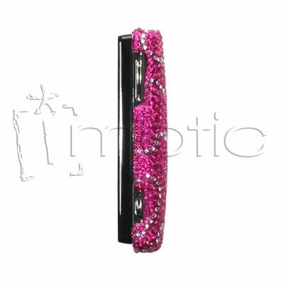 Funda/Carcasa SE XPERIA MINI PRO SK17i DIAMANTES BRILLANTES CORAZONES 