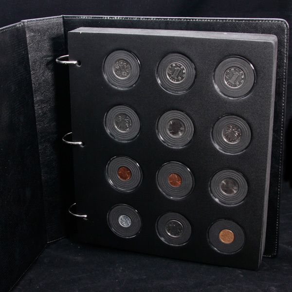   Unique High End coin collection Holder Album （Blue Cover）  