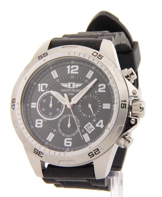   Date 3 Eye Chrono Sports New Watch 10015 001 610585316498  