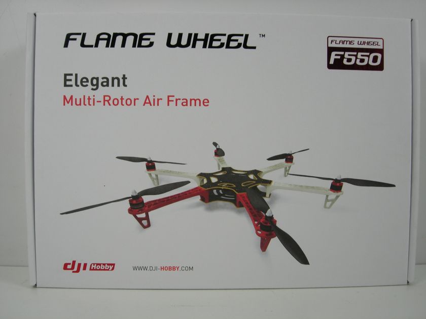 DJI FLAME WHEEL F550 ARF KIT INCLUDES MOTORS, ESC & PROPELLERS # DJI 