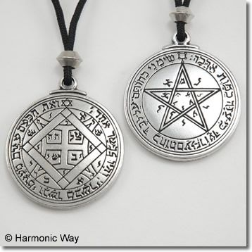 TALISMAN VENUS Magic Solomon Seal Love Pendant Necklace  