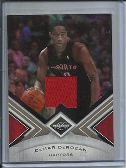 DeMar DeRozan 10/11 Limited Game Used Jersey #80/199  