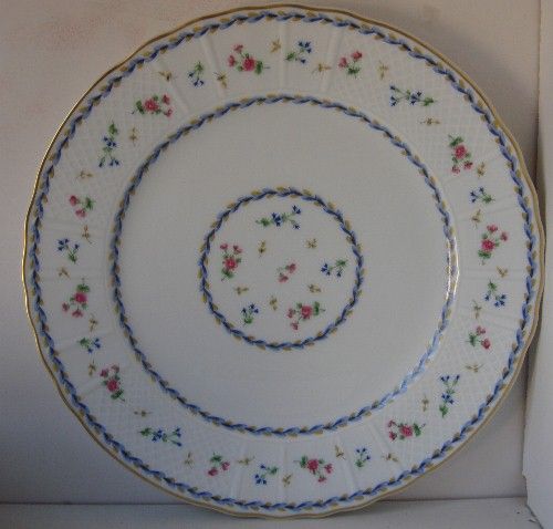 BERNARDAUD ARTOIS BLEU 10 3/8 DINNER PLATE /S NEW  