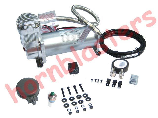   In The Box 24 Volt 150 PSI ViAir 450C Silver Air Compressor Pump Kit