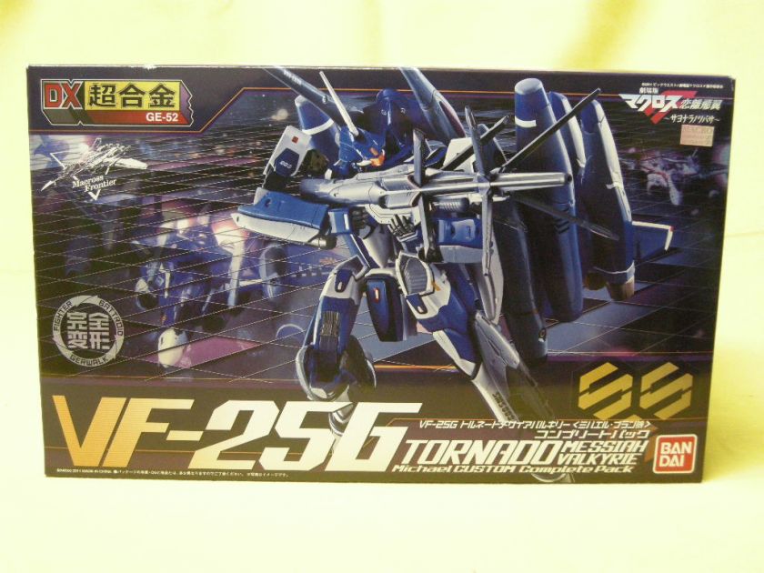 CHOGOKIN GE 52 DX MACROSS FRONTIER VF 25G Tornado MESSIAH Valkyrie 