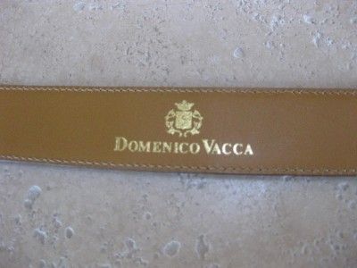 AMERICAN ALLIGATOR BELT BLACK 34 WOMENS CLASSIC DOMENICA VACCA 