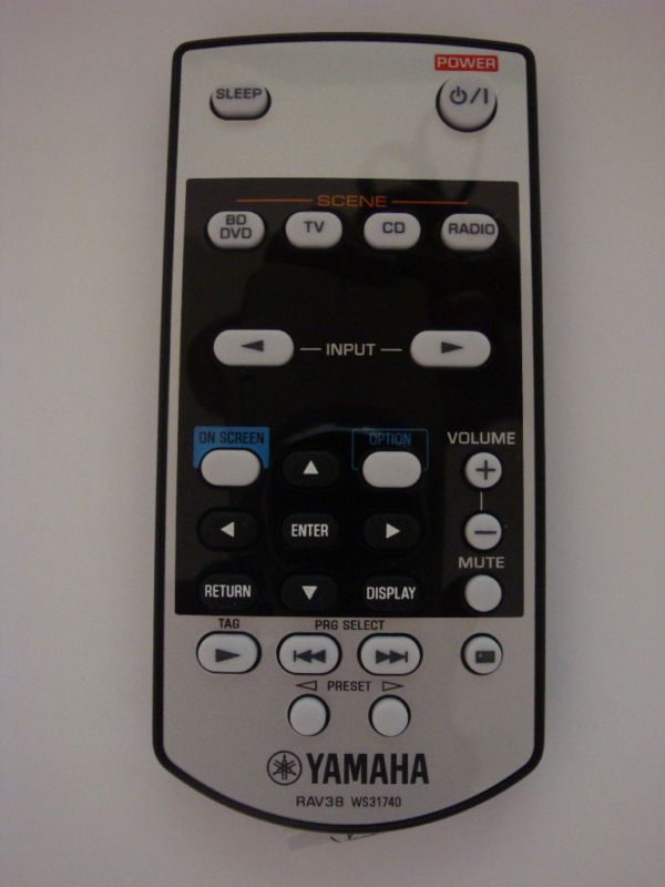 Genuine Yamaha RAV38 WS31740 Remote Control forRX V2065  