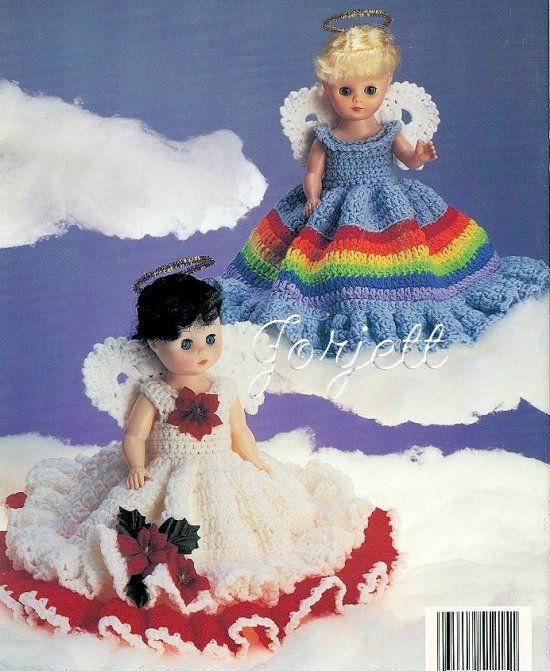 Angel Dolls, 13 doll crochet patterns  