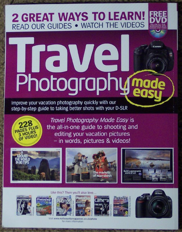 2011 Issue of UK Import Travel Photography Instructional Magazine