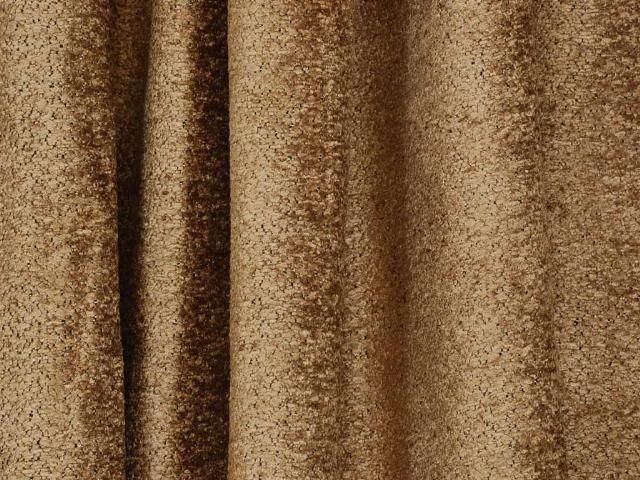 Beige Black Textured Chenille Drapery Upholstery Fabric  