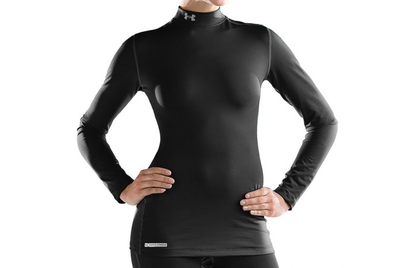 Under Armour Womens ColdGear Fitted Longsleeve Mock  