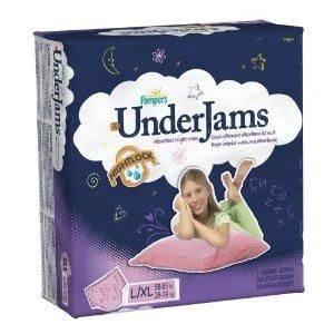 Pampers UnderJams Girls, 63 Count, SIZE L/XL CHEAP  