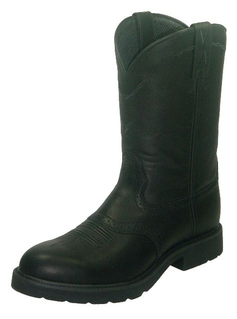 Mens Work Pull On 12 Twisted X MCW0003 Black Boot NIB  