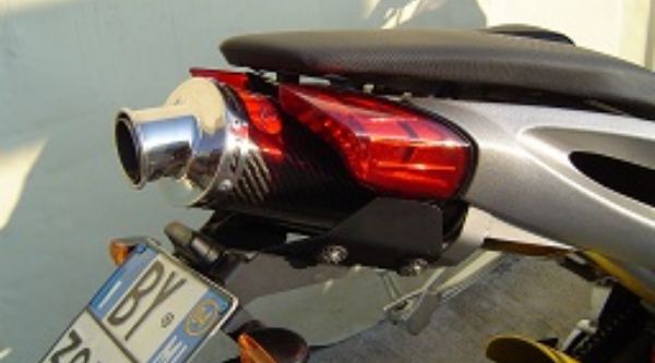 EXHAUST SYSTEM SILENCER BENELLI TRE K GPR TITANIUM MADE ITALY NEW SLIP 