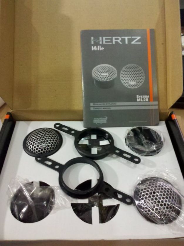 New HERTZ MILLE ML28 1 1/8 / 28mm Tweeters speakers  