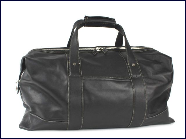 COACH MENS BAG LEATHER TSL TRANSATLANTIC CABIN BAG CARRY ON DUFFLE 