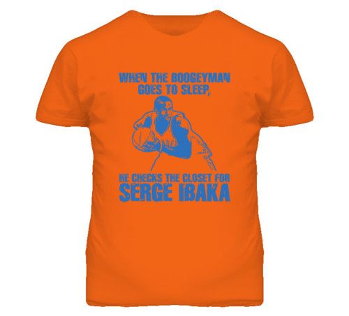 Congo Serge Ibaka Oklahoma Basketball T Shirt  