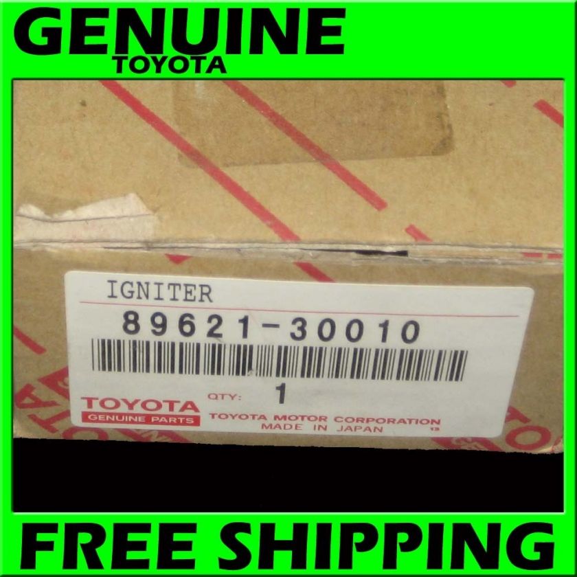 89621 30010 TOYOTA OEM IGNITOR ASSY  