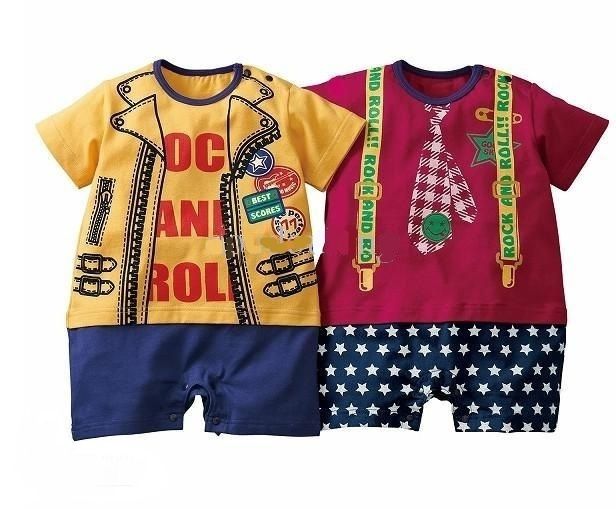 Baby Boy Girl Sleepsuit Fancy Dress Outfit Funky Clothes Romper 0 3 3 