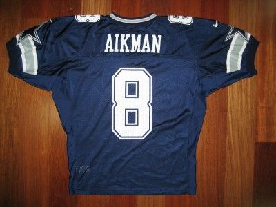 1997 Authentic Cowboy Troy Aikman jersey NIKE 56 PRO Line Vintage 