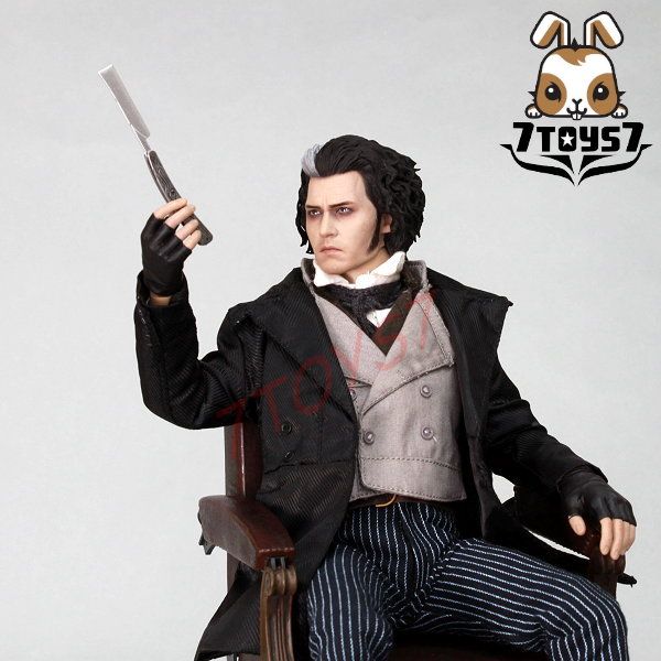 Hot Toys 1/6 Sweeney Todd_ Box Set_ Demon Barber HT078Z  