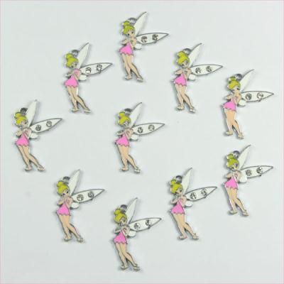 Lot Wholesale 10pcs Tinker Bell Fairy Metal Charms Pendants DIY 