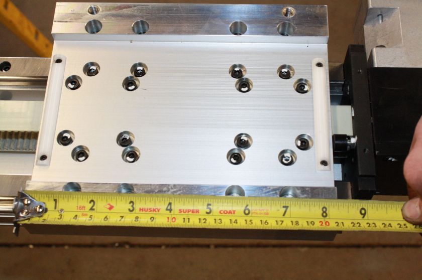 THK GL20N SHS20 Linear Belt Driven Actuator 2675L Linear Guide Rail 