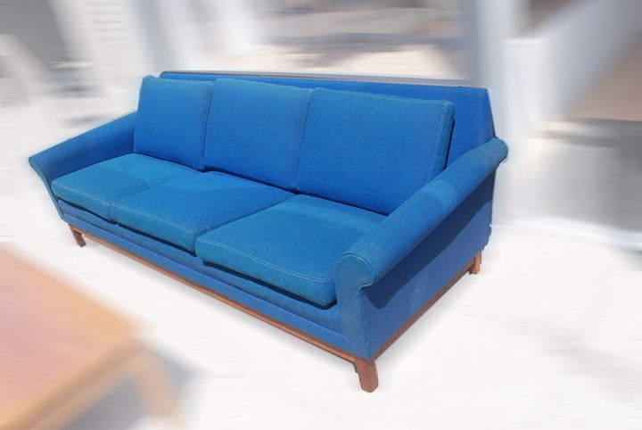 Danish Modern Mid Century DUX Sofa Eames Wegner McCobb  