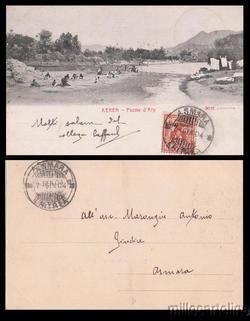 AFRICA ERITREA  CHEREN  THE RIVER 1904  