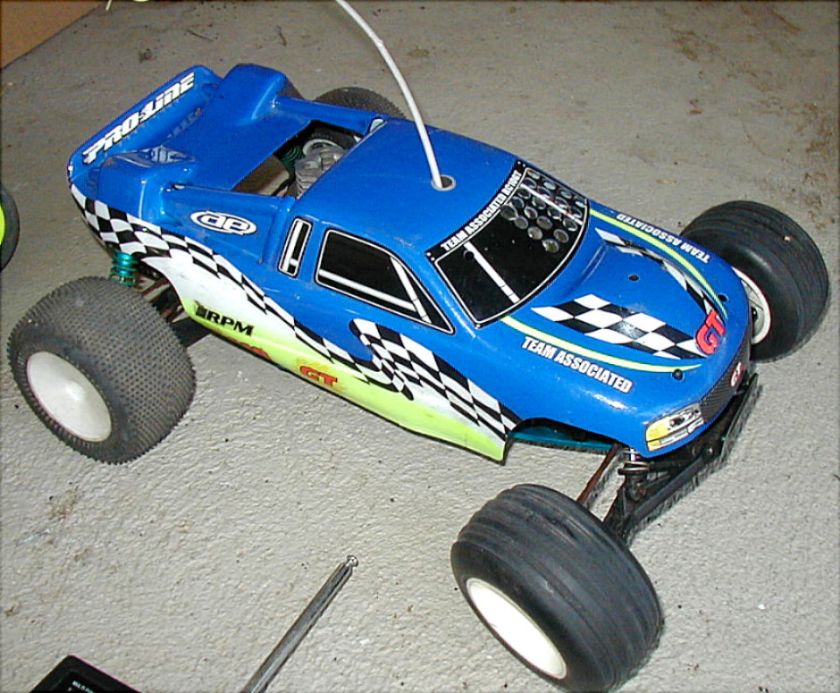 Team Associated AE RC 10GT 110 Gas/Nitro Truck/Car~Radio/Manual 