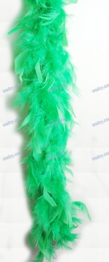   Feather Chandelle Boa 50g White/Black/Fuchsia/Pink/Blue/Green  