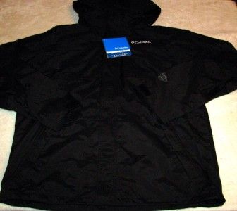 COLUMBIA COAST RIDGE Black Fall Shell JACKET~Mens Large  