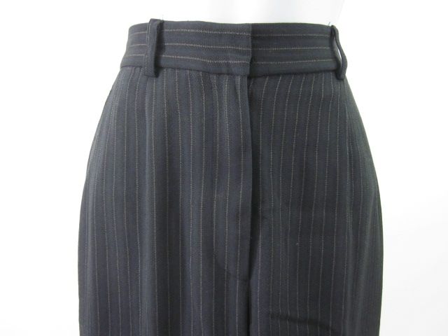   on a DKNY Black Navy Pinstripe Blazer Jacket Pants Suit size 6/4