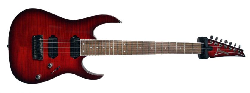 Ibanez RG7321FM   RG Fixed Series  Blackberry Sunburst, 7 String 