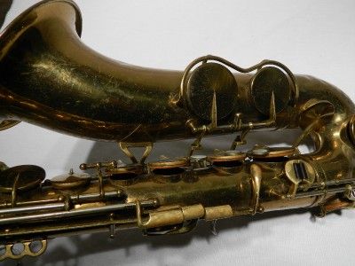   WHITE KING ZEPHYR TENOR SAXOPHONE #278792 Cleveland OH c.1946  