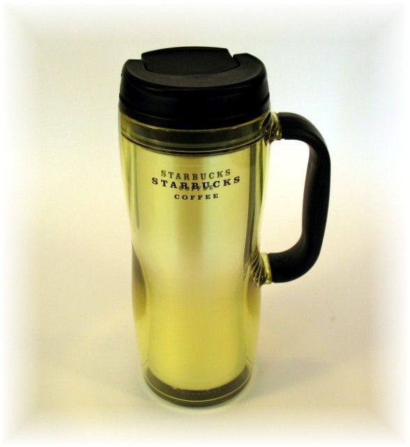 STARBUCKS 2008 GREEN TRAVEL TUMBLER NEW  