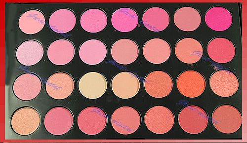 28 Corlor Blush Powder Bronzer Cheek Makeup Palette New  