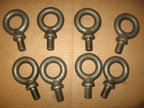 Eye Bolt 1 1/8 Stem 5000 Lb Capacity 8 Piece Lot Vulcan #23  