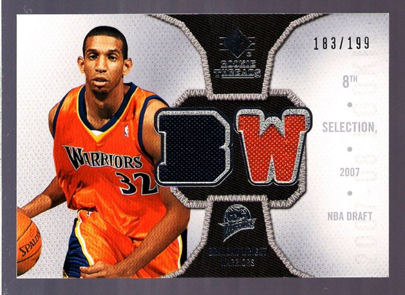 BRANDAN WRIGHT LSU NETS 2007 08 SP JERSEY RC 183/199  