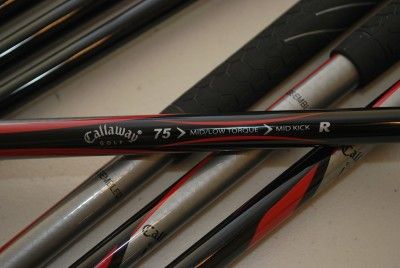 Callaway Big Bertha 2008 i Brid 3 PW Iron Set Graphite Regular Golf 