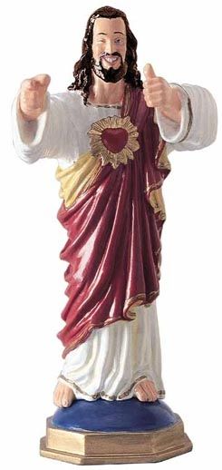 Buddy Christ Dashboard Bobblehead Statue New  