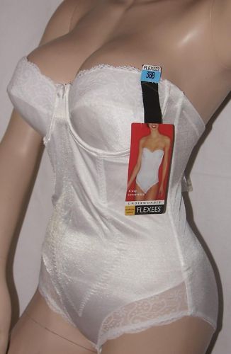 NOS Flexees #5869 Strapless 4 Way Convertible Bodyshapers  