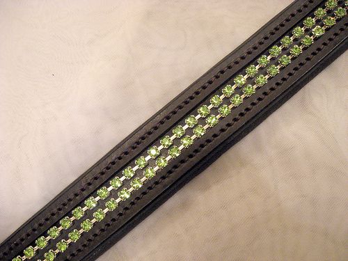 Crystal Dressage English Bridle Browband Brow Band  