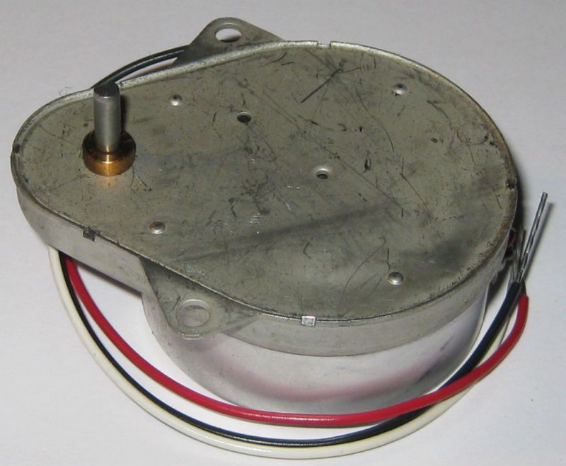 27 VAC Gear Motor   6 RPM Stepper Motor   0   10 Hz  