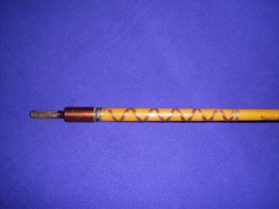 Vintage Fenwick Yellow Fiberglass Casting Rod w Featherweight Champion 