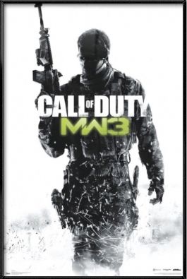 CALL OF DUTY MODERN WARFARE 3   FRAMED GAMING POSTER  