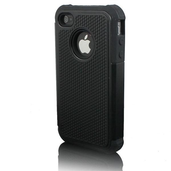   Armor Apple iPhone 4 4G 4S Defender Combo Hard Soft Case Cover  